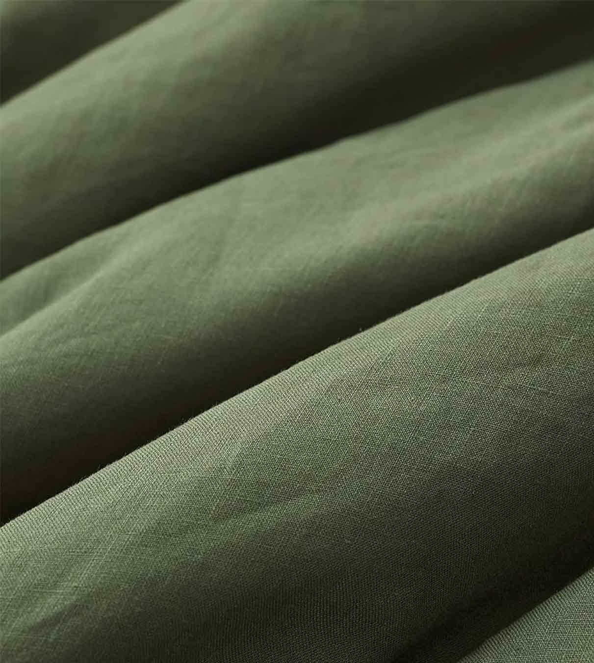 Product: Queen Size Weighted Blanket Duvet Cover | Color: Linen Army Green