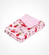 Product: Weighted Blanket Duvet Covers Twin Size | Color: Minky Flamingos