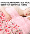 Product: Weighted Blanket Duvet Covers Twin Size | Color: Minky Flamingos