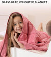 Product: YNM Weighted Blanket 5lb | Color: Cotton Bradied Apricot 2.0