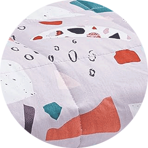 Product: Original Cotton Weighted Blanket | Swatch: Terrazzo