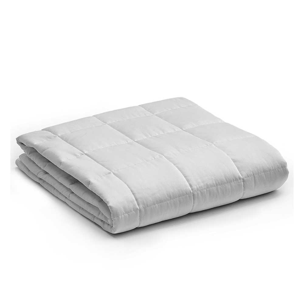 Product: YNM Weighted Blanket 30lb | Color: Cotton Light Grey 2.0