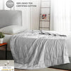 Product: YNM Weighted Blanket 30lb | Color: Cotton Light Grey 2.0