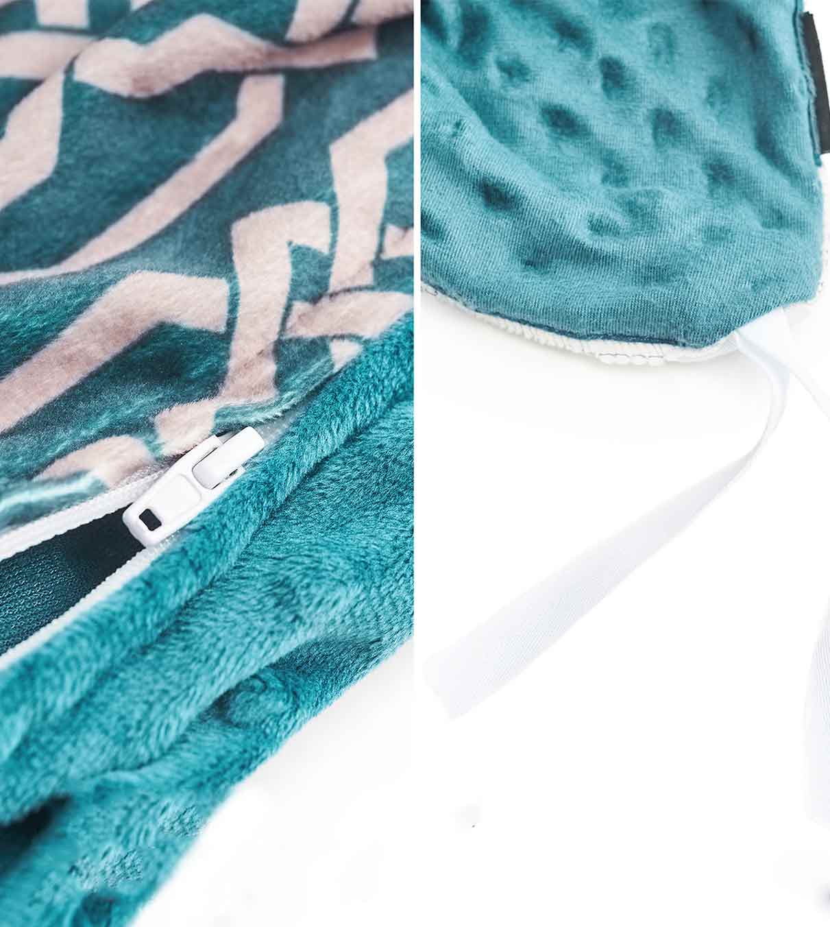 Product: Weighted Blanket Duvet Covers Twin Size | Color: Minky Infinite