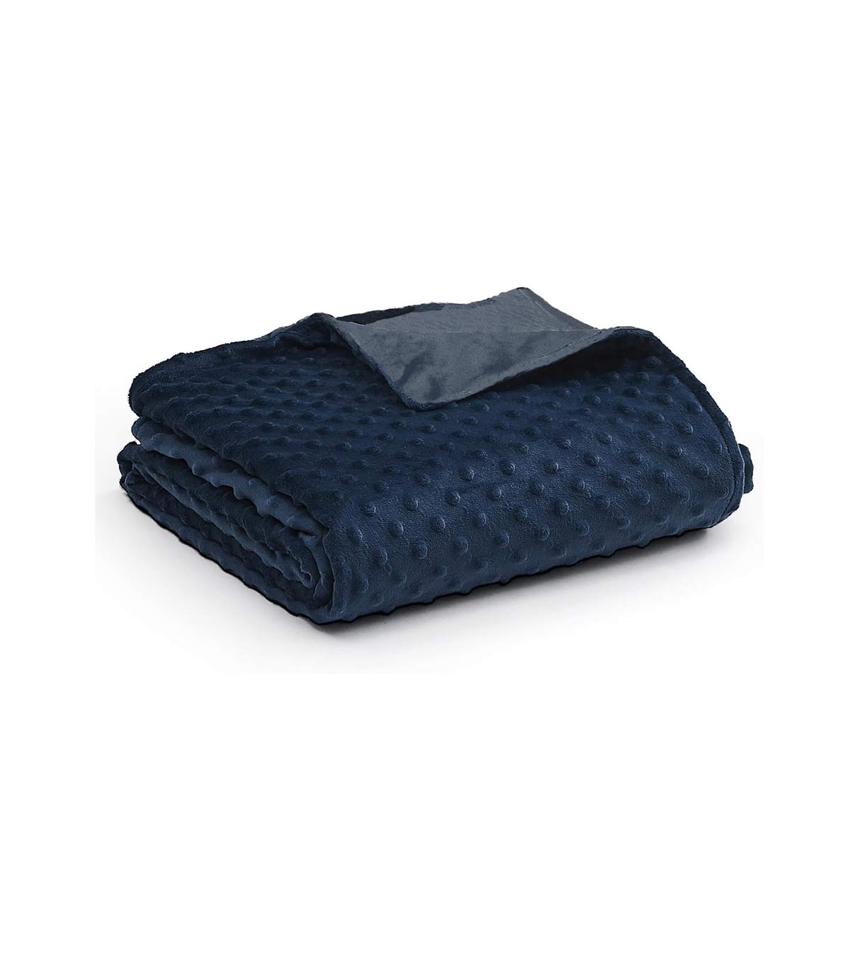 Product: Weighted Blanket Duvet Covers Kid's Size | Color: Minky Dark Blue