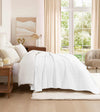 Product: Exclusive Polyester Weighted Blanket | Color: Velvet White 3.0