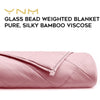 Product: YNM Weighted Blanket 7lb | Color: Bamboo Pink 2.0