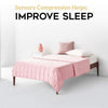 Product: YNM Weighted Blanket 7lb | Color: Bamboo Pink 2.0