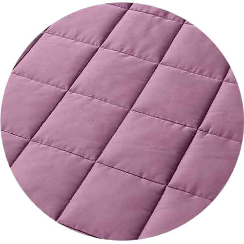 Product: Cooling Bamboo Weighted Blanket | Swatch: Fuchsia