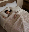 Product: Original Cotton-Linen Weighted Blanket | Color: Cotton-Linen Campanula 3.0