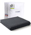 Product: Exclusive Cotton Weighted Blanket | Color: Dark Grey