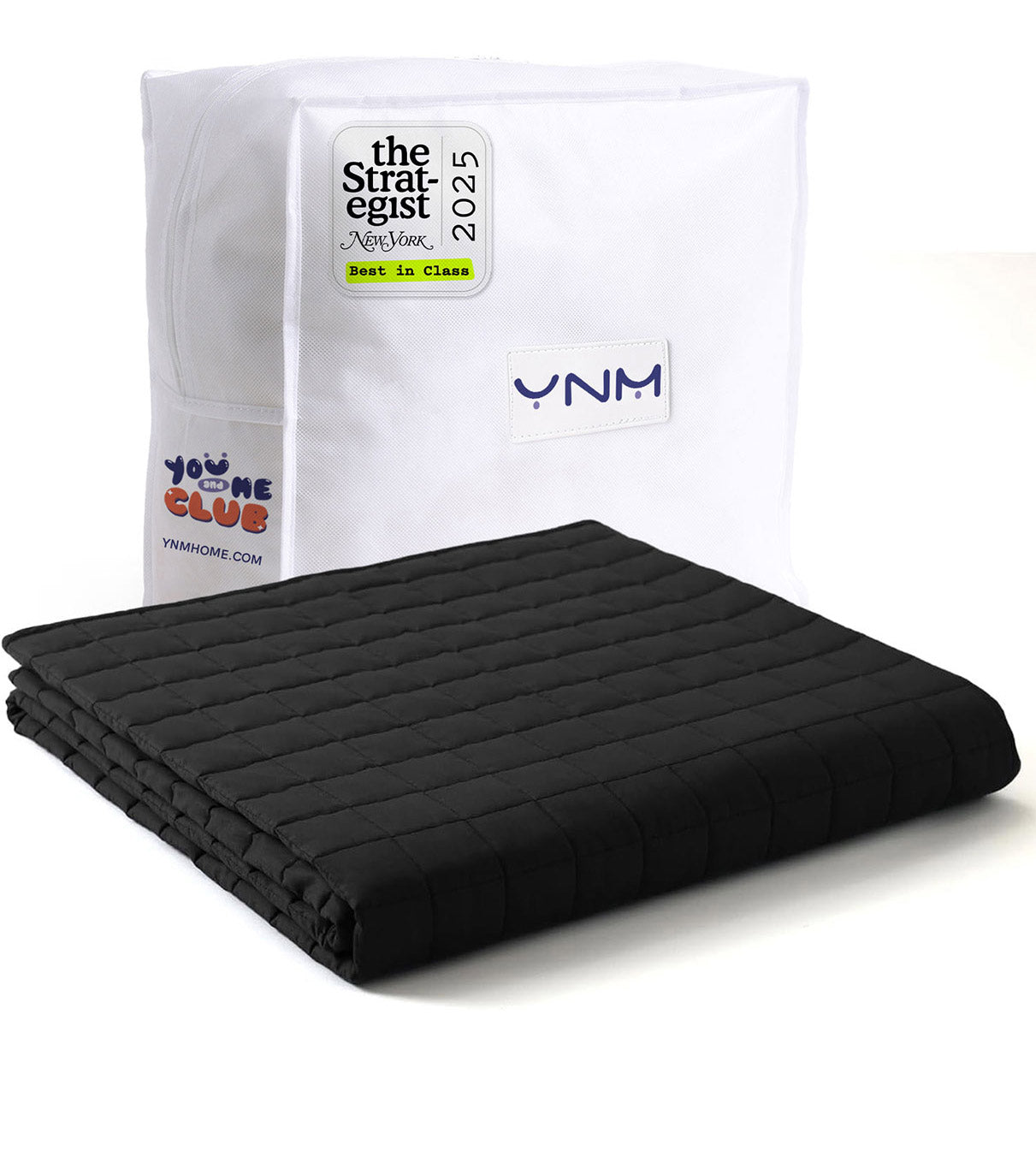 Product: Exclusive Cotton Weighted Blanket | Color: Black