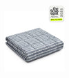 Product: Original Cotton Weighted Blanket | Color: Blue White Stripe
