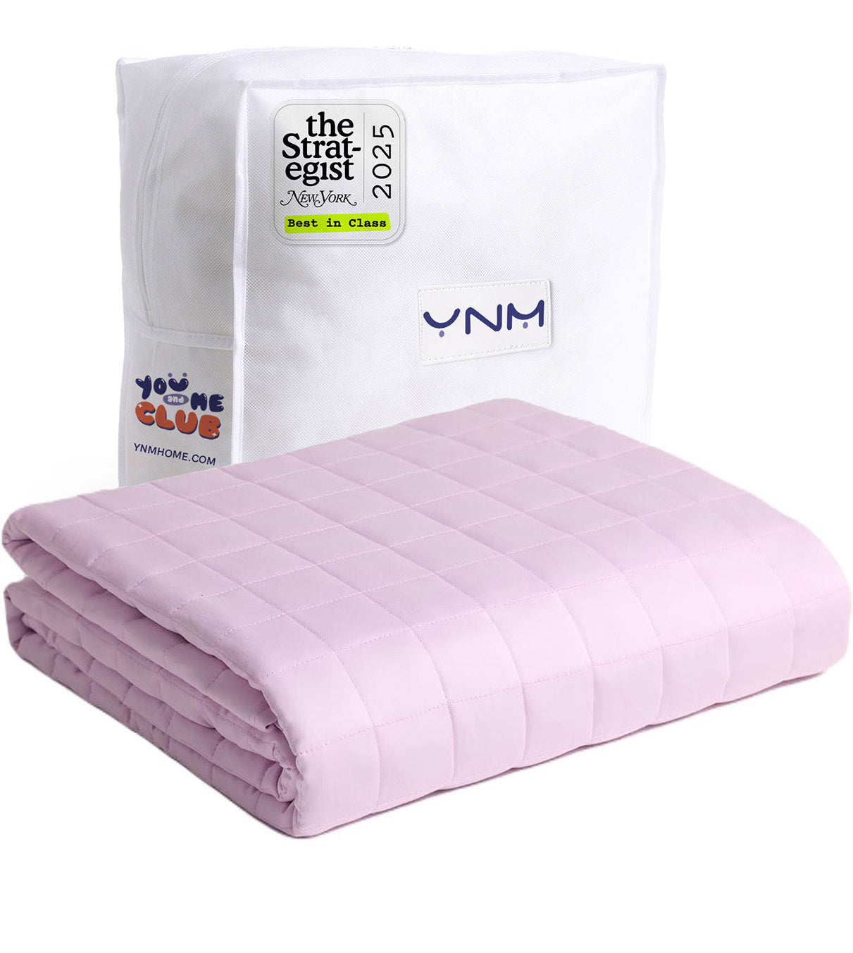 Product: Exclusive Cotton Weighted Blanket | Color: Sateen Lavender