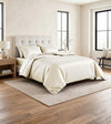 Product: Cooling Weighted Blanket Duvet Cover | Color: Bamboo Champagne Beige