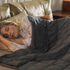 Product: YNM Weighted Blanket 15lb | Color: Cotton Charcoal 3.0