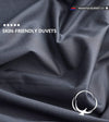 Product: Cotton Weighted Blanket Duvet Cover | Color: Charcoal