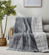Product: Original Cotton-Linen Weighted Blanket | Color: Cotton-Linen Reversible Grey