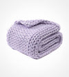 Product: Knitted Chunky Throw | Color: Iris Lavender