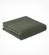Product: Exclusive Cotton Weighted Blanket | Color: Army Green