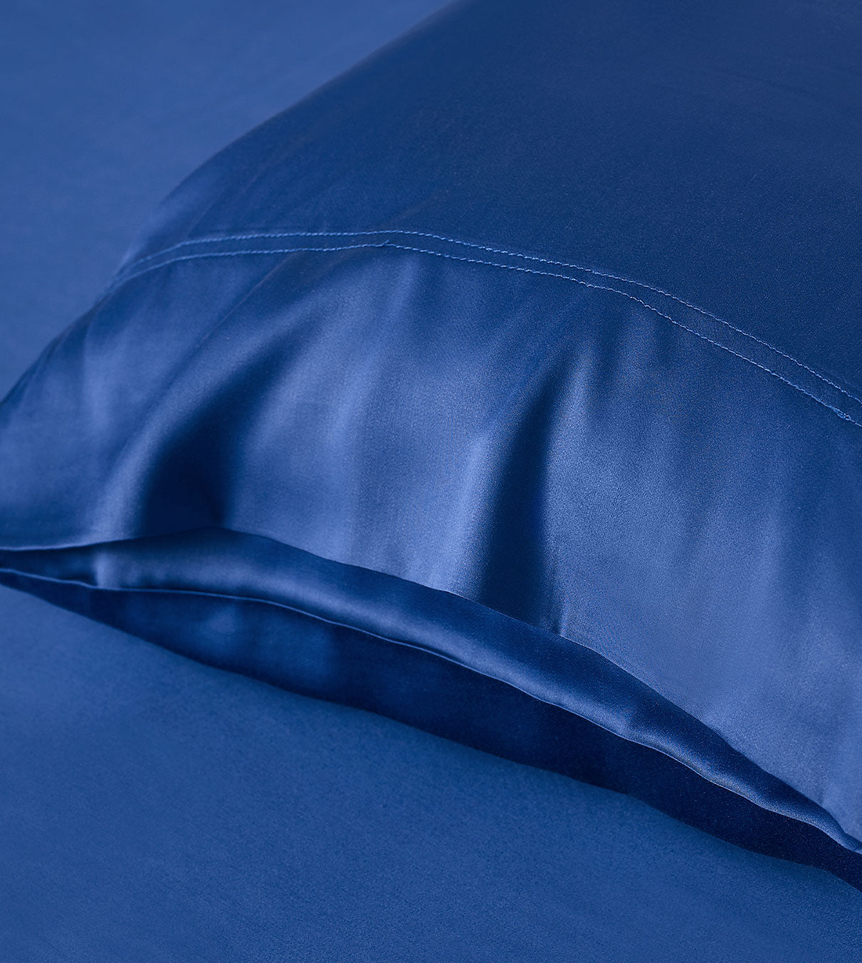 Product: Pillowcase Set | Color: Bamboo Dark Blue
