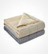 Product: Cooling Bamboo Weighted Blanket | Color: Yellow Dusk_