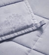 Product: Original Cotton Weighted Blanket | Color: Lilac Grey Jacquard Dandelioni