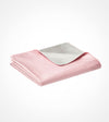 Product: Cotton Weighted Blanket Duvet Cover | Color: Sateen Pink-Grey Reversible