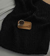 Product: Knitted Chunky Throw | Color: Black