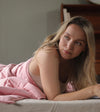 Product: Cooling Bamboo Weighted Blanket | Color: Rose_
