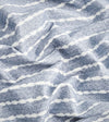 Product: Cotton Weighted Blanket Duvet Cover | Color: Blue White Stripe_