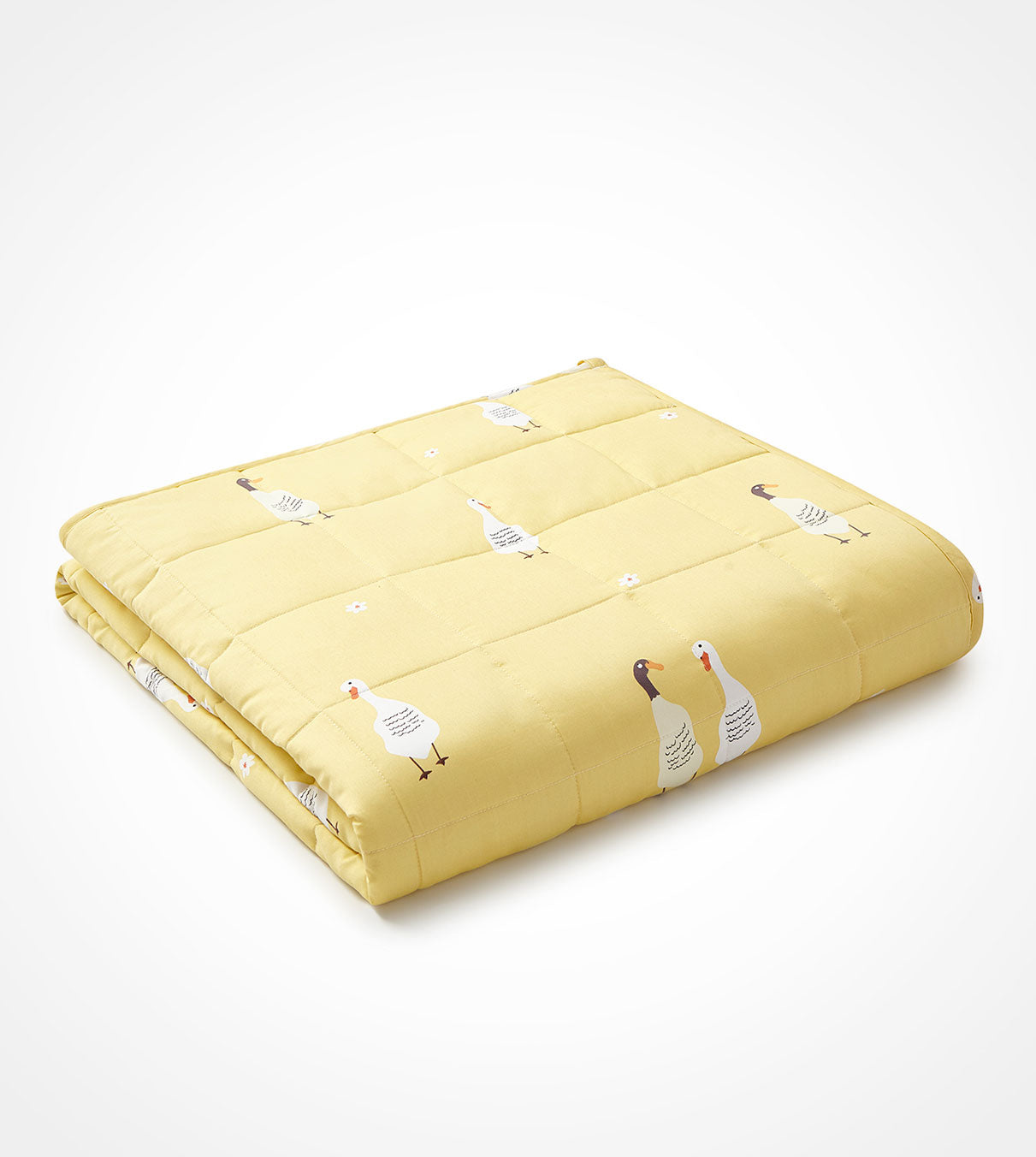 Product: Original Cotton Weighted Blanket | Color: White Goose