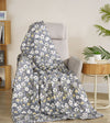 Product: Original Cotton Weighted Blanket | Color: White Flower