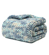 Product: Knitted Weighted Blanket | Color: Calm Sea