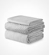 Product: Three-Piece Cooling & Minky Set | Color: Light Grey