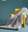 Product: Knitted Velvet Weighted Blanket | Color: Velvet Winter Walk