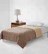 Product: Original Cotton Weighted Blanket | Color: Sateen Bronze-Khaki Reversible