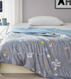 Product: Cotton Weighted Blanket Duvet Cover | Color: Astronaut