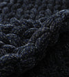 Product: Knitted Chenille Weighted Blanket | Color: Night Sky