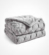 Product: Faux-Fur Weighted Blanket | Color: Honeycomb