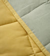 Product: Original Cotton-Polyester Weighted Blanket | Color: Reversible Yellow Green