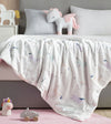Product: Cotton Weighted Blanket Duvet Cover | Color: Unicorn