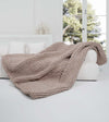 Product: Knitted Chenille Weighted Blanket | Color: Desert Safari
