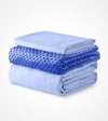 Product: Three-Piece Cooling & Minky Set | Color: Blue