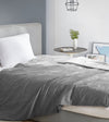 Product: Cooling Weighted Blanket Duvet Cover | Color: Gradient Dark Grey