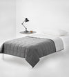 Product: Original Cotton-Polyester Weighted Blanket | Color: Reversible Grey White
