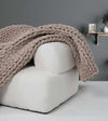 Product: Knitted Chenille Weighted Blanket | Color: Desert Safari