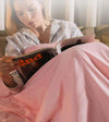 Product: Cooling Weighted Blanket Duvet Cover | Color: Pink Rose