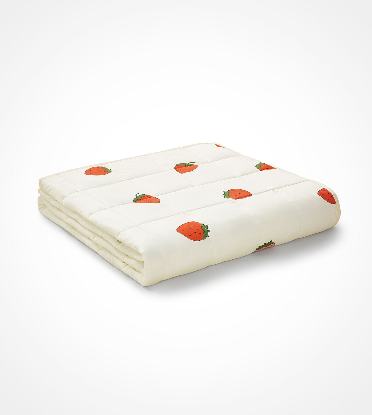 Product: Original Cotton Weighted Blanket | Color: Strawberry