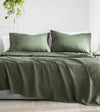 Product: French Linen Sheet Set | Color: Army Green